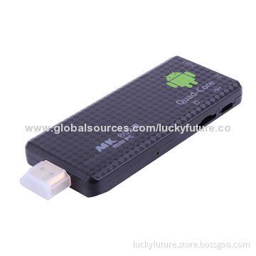 Android 4.2 RK3188 Quad Core TV Player with 2GB RAM, 8GB ROM, Wi-Fi, BT, HDMI, TF, USB2.0, Micro USB